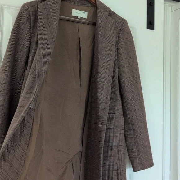 FrenchMauve Jackie Glen Oversized Longline Jacket Size S - Picture 8 of 9